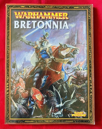 Warhammer Fantasy Battle Army Book BRETONNIA 2nd Printing Battletome Old World