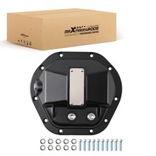Front Rear Black Iron Hardcore Differential Cover Fit For Dana 44 Yhcc-d44