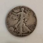 1943 Liberty Walking Half Dollar 50C Circulated Business Strike Uncertified