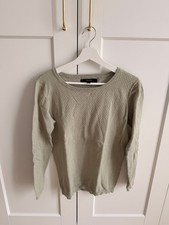 Vero Moda Damen Strick Shirt in Beige Gr. L