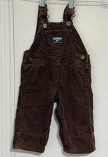 OshKosh B'gosh Brown corduroy overalls Size 3T