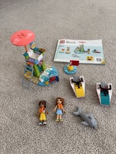 LEGO Friends 42623 Beach Water Scooter Building Set Complete with instructions