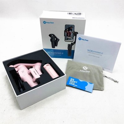 FeiyuTech [Offiziell] VlogPocket 2 Smartphone Gimbal mit Stativ, 3-Achsen Handy