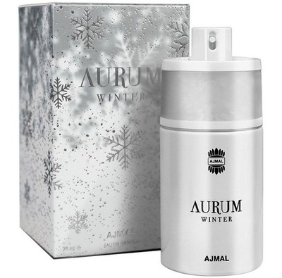 Ajmal Aurum Winter Eau De Parfum 75ml + 5ml Reise Zerstäuber