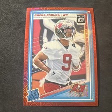 2025 Donruss Optic Emeka Egbuka RC! Red Prizm Bucs
