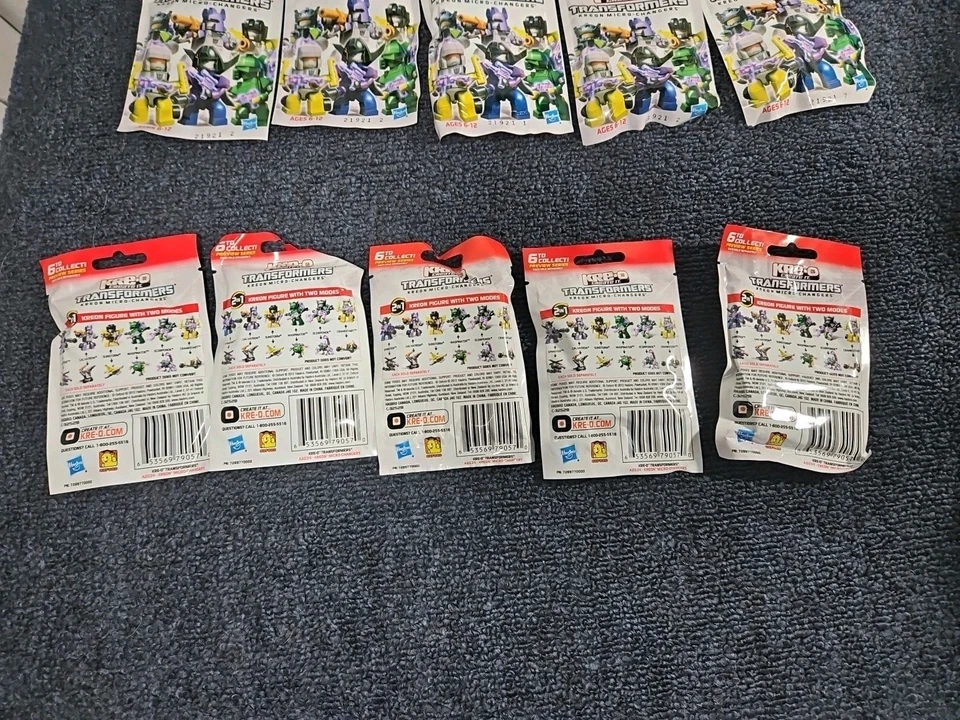 NEW LOT OF 15 Transformers Kre-O Micro Changers Series 1 (2012) Toy Pack SEALED - Image 3 of 4