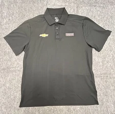 Chip Ganassi Racing Chevrolet Embroidered Men Performance Polo Medium Black