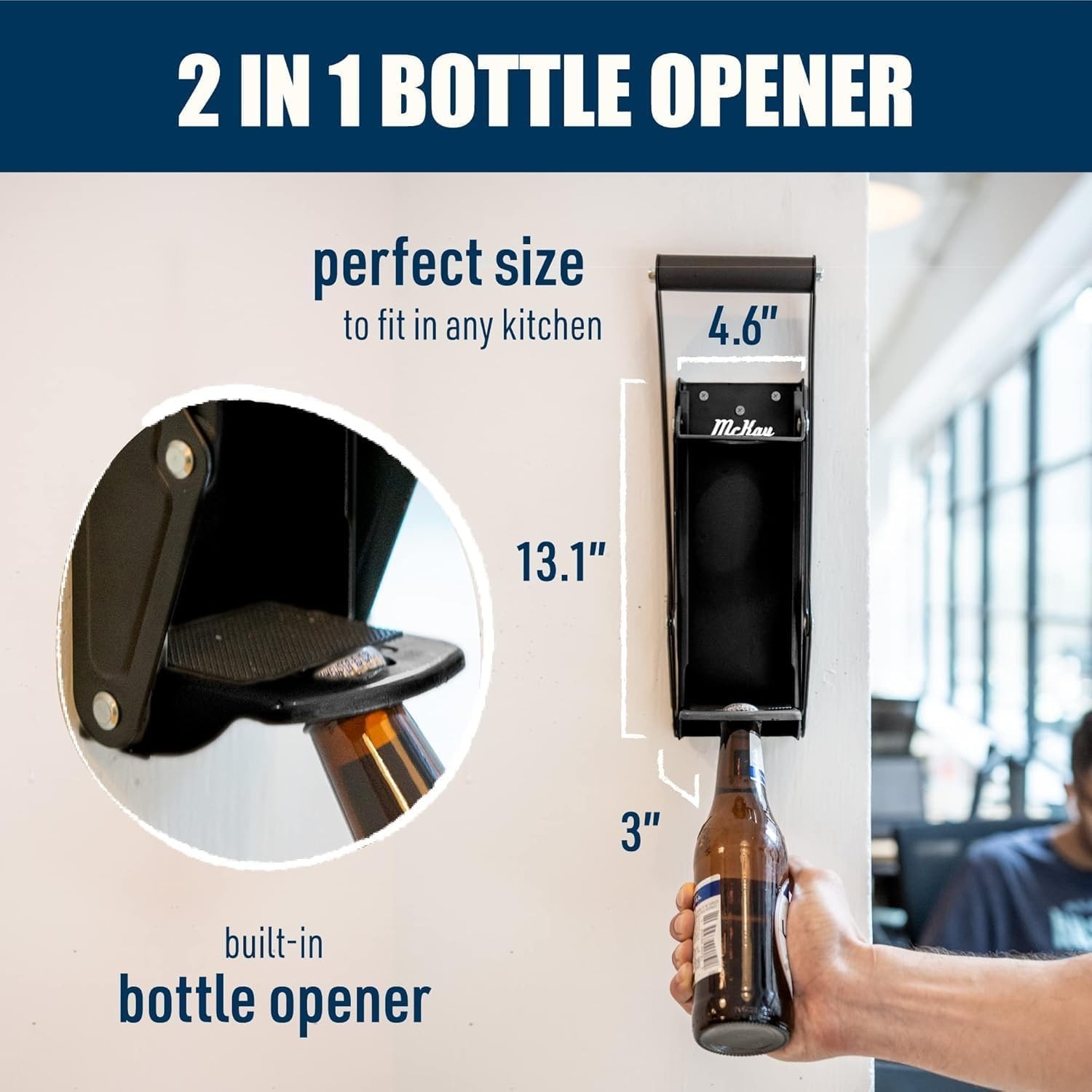 Durable Wall-Mounted Can Crusher for 12 & 16 oz Aluminum Cans - Recycle Easily