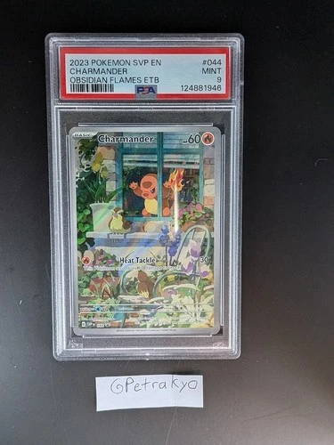 Charmander 044 Sv: Scarlet & Violet Promo Cards Holo PSA 9