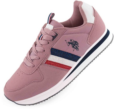 Damenschuhe U.S. Polo Assn. Turnschuhe Rose Pink - Große 37
