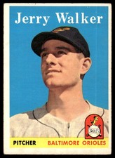 1958 Topps #113 Jerry Walker | VG