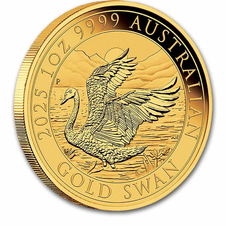 2025 Australia 1 oz Gold Swan MS-70 NGC (Early Release) - Image 4 of 4