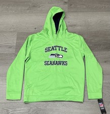 NFL Seattle Seahawks Youth Hoodie XL 18/20 Neon Green Team Apparel New w/Tags