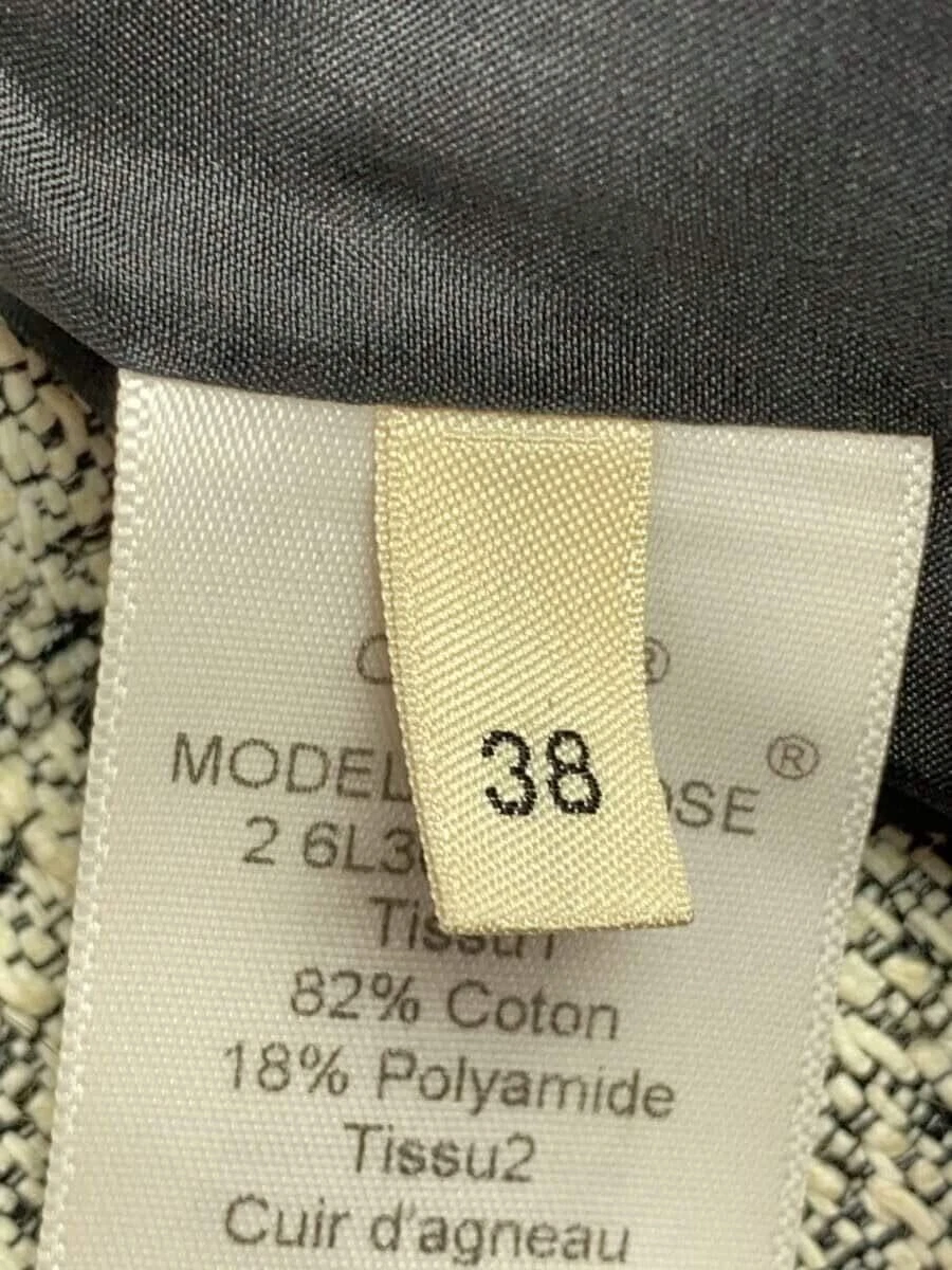 Abito CELINE Altro L Phoebe Periodo Manica Lunga 38 Cotone Nero 2 6L36