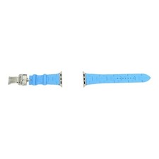 Hermes Apple Watch Band Tour Kilim Blue C leste 41mm SV Hardware With Box Used