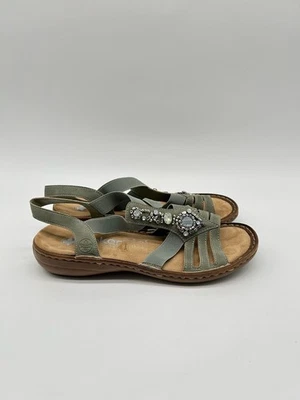 Rieker Damen Sandale Grün EUR 39 - Bild 1 von 4