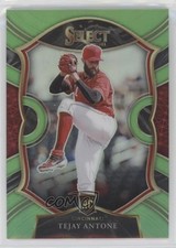 2021 Panini Select Concourse Neon Green Prizm 11/99 Tejay Antone #97 1u6