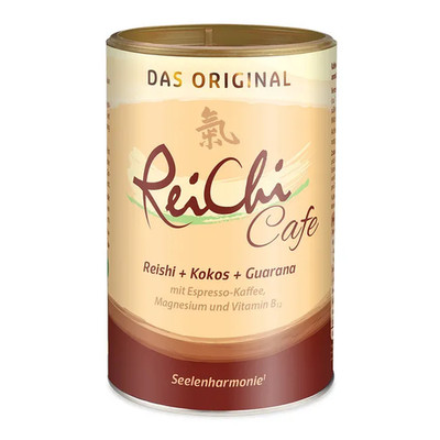 Dr. Jacobs ReiChi Cafe 400g mit Kokos, Ginseng, Reishi, vegan, glutenfrei