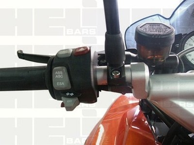 HeliBars TracStar Ersatz Clip-On Lenker/Riser Für BMW K1300R TS05035