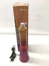 FISURA - Lavalampe in Rosa-Orange-Verlauf. Rosa Basis