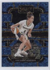 2024 Select WNBA Concourse Light Blue Disco Prizm 13/125 Lou Lopez Senechal 18wt