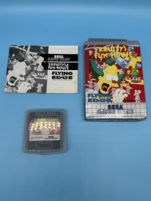 Sega Game Gear Videospiel Krusty's Fun House Ovp