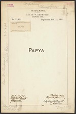 Photo: Edgar W. Thompson for Papya brand Chewing Gum