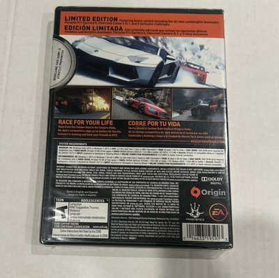 #ad #ad Need for Speed The Run Limited Ed PC CD ROM Sealed New $47.00