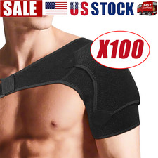 Shoulder Brace Support Compression Sleeve Torn Rotator Cuff Relief Joint AC Pain