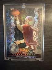 STEVE YOUNG “BLACK” REFRACTOR ~ 1995 TOPPS BOWMAN’S BEST ~EARLY BLACK REFRACTOR!