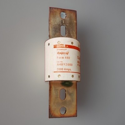   GOULD SHAWMUT    Class L   Time-Delay Fuse ( A4BY2000 ) *** NEW OLD STOCK ***