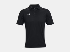 Under Armour Men's Black Team Tech Polo