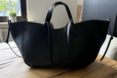 Polene Paris Cyme Tote Bag - Schwarz - Tasche