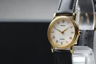 Vintage 1990 N MINT Seiko Exceline 4N21-0180 SGP Round Quartz Womens Watch JAPAN