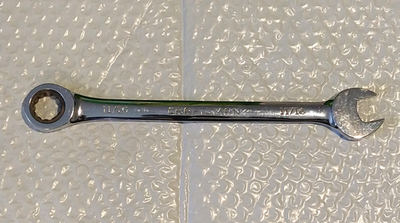 #ad #ad CRAFTSMAN TOOLS 42566Z 11 16quot; RATCHETING COMBO WRENCH 10quot; LONG 12 POINT *NOS* $19.29