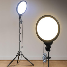 Ring Light Tripod for Iphone, 14" Selfie Ring Light with Tripod Stand and Phone