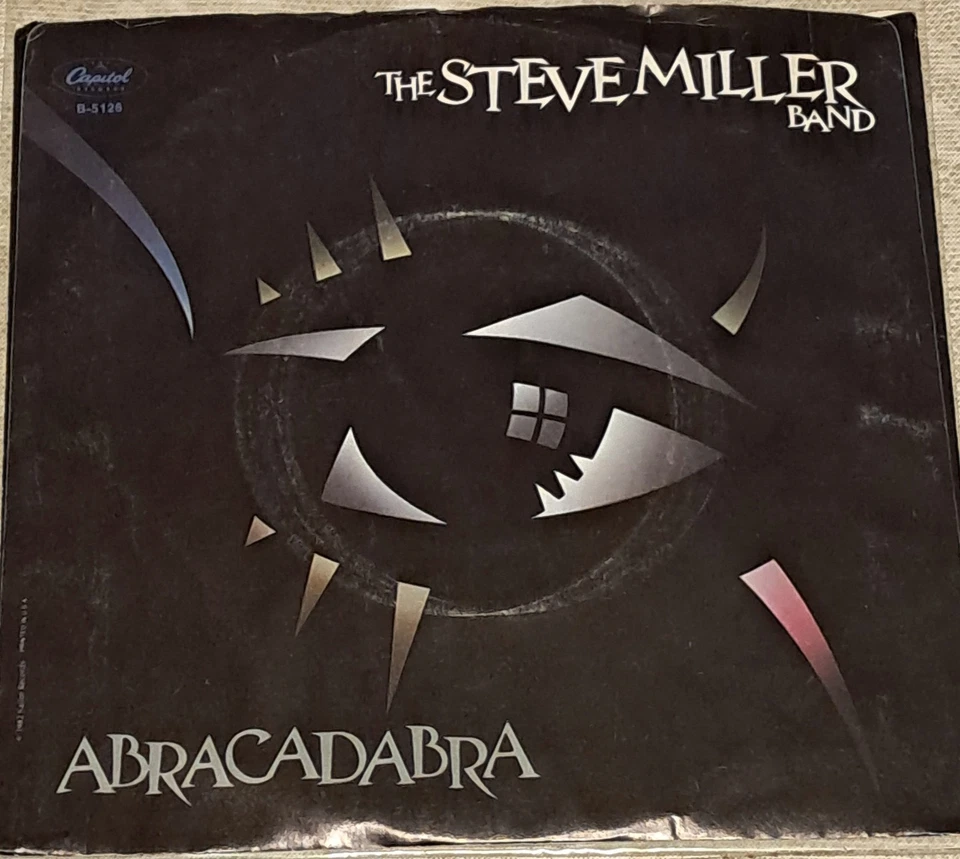 Steve Miller Band Abracadabra / Give it Up Capitol 45 rpm Record B-5126  - Image 3 of 4