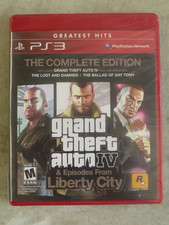 Playstation 3 PS3 Grand Theft Auto IV & Episodes From Liberty City Sealed NEW