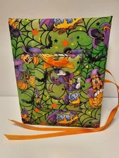 Halloween Mickey Minnie Photo Album -Holds 100 4x6 Photos - Handmade