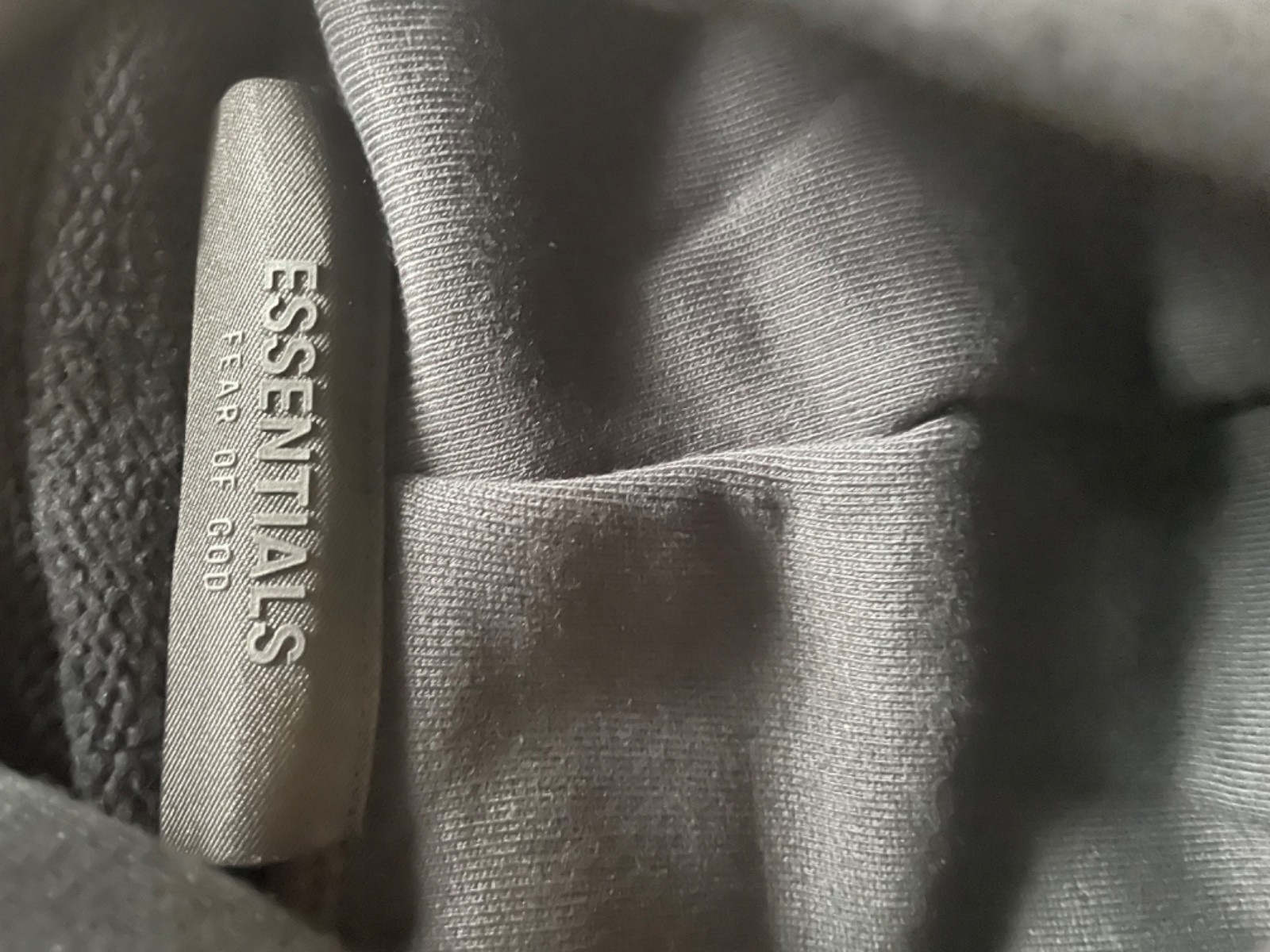 Essentials  Fear of God hoodie black new and authentic size mens Xs thumbnail 5