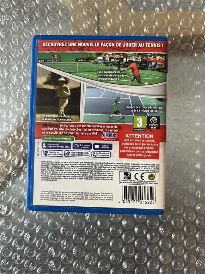 Virtua Tennis 4 Ps Vita Pal Fr Cib, photo 3 sur 5