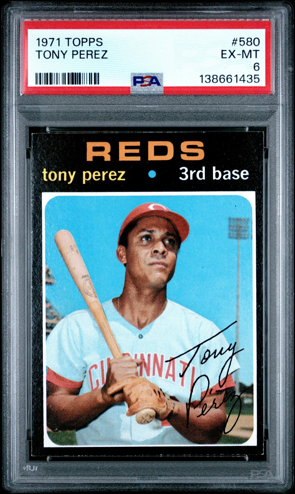 1971 Topps Tony Perez #580 PSA 6