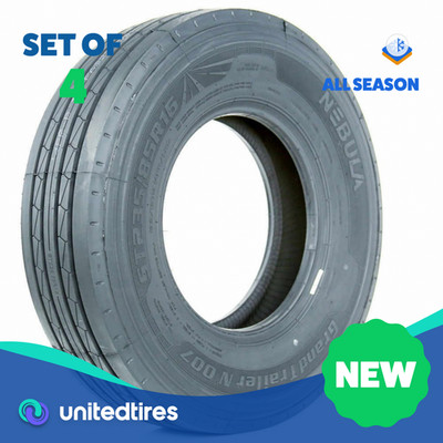 Set of (4) New ST 225/75R15 Nebula Grand Trailer-N' 007 121/117M