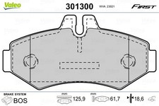 VALEO Bremsbelagsatz, Scheibenbremse 301300 für MERCEDES-BENZ VW VALEO Bremsbelagsatz, Scheibenbremse 301300 für MERCEDES-BENZ VW