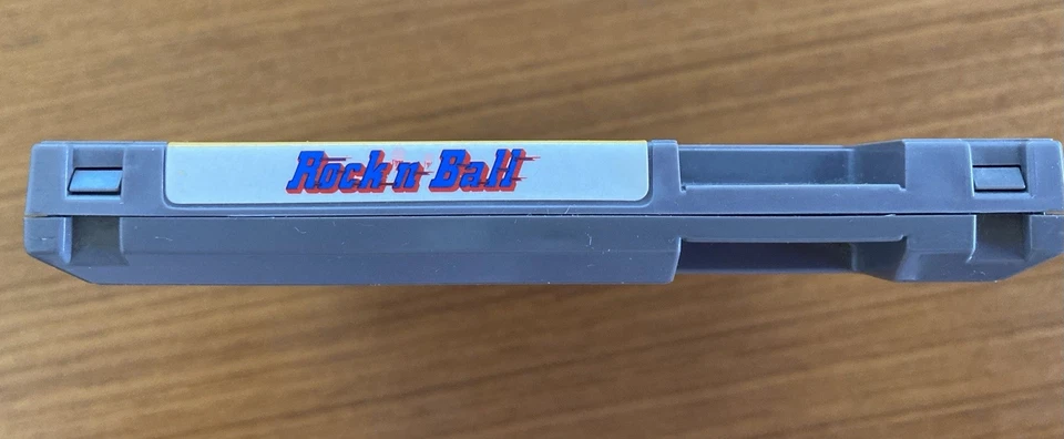 NES ~ ROCK N' BALL ~ Nintendo Game 3 Screw NES-R4-USA Game Cart Only NTSC - Image 3 of 4