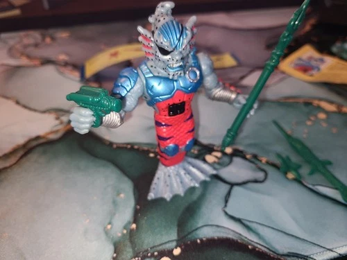 Vintage TMNT Merdude near Complete 1992 Playmates action figure