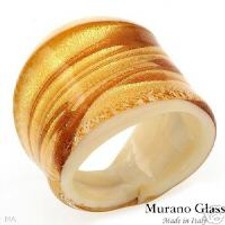 MURANO GLASS Made in Italy Stylish Ring.Compare: 229.00