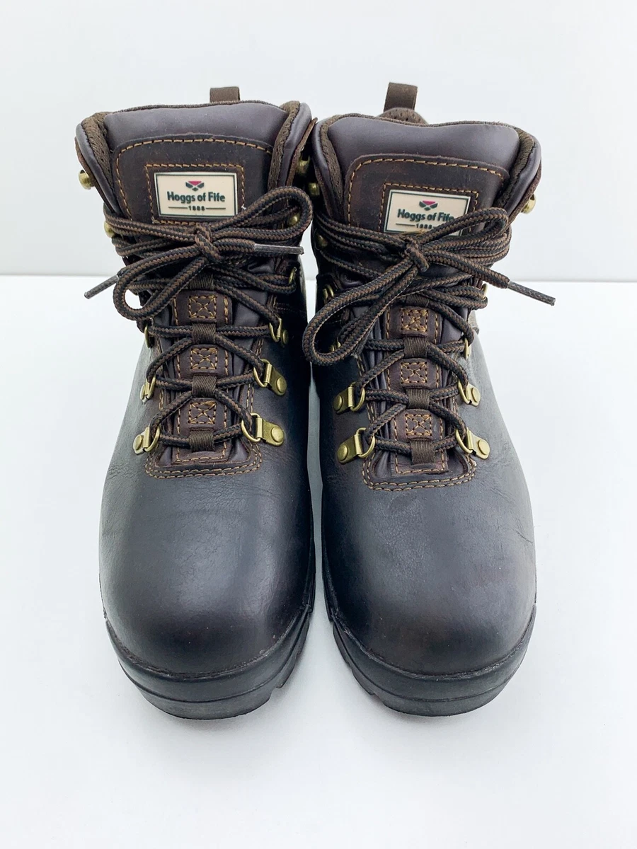 Hoggs of Fife Ladies MunroCrazy Horse Brown Hiking Boots UK 7 EU
