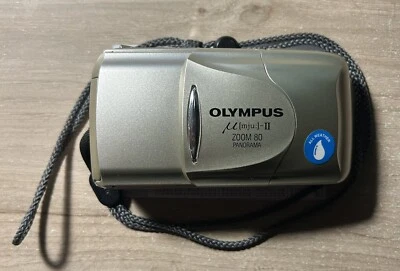 Olympus MJU ii ZOOM 80 Panorama for spare parts!!!! Pour Pièces !!! - Photo 1/4