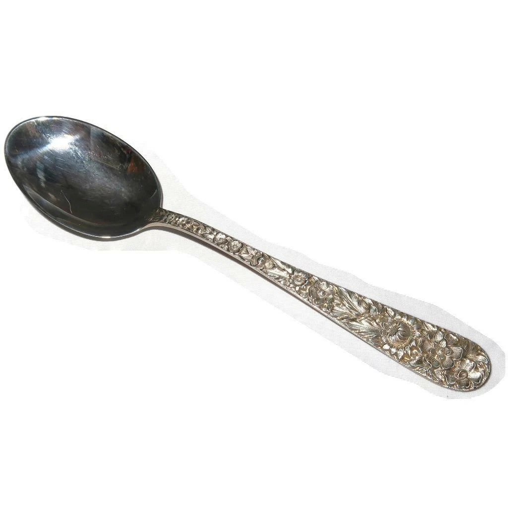 Kirk stieff repousse sterling silver flatware sale